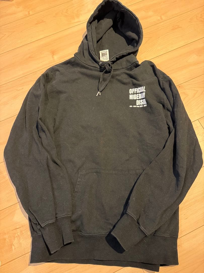 Official 髭男 dism ヒゲダン【XL】パーカー 黒