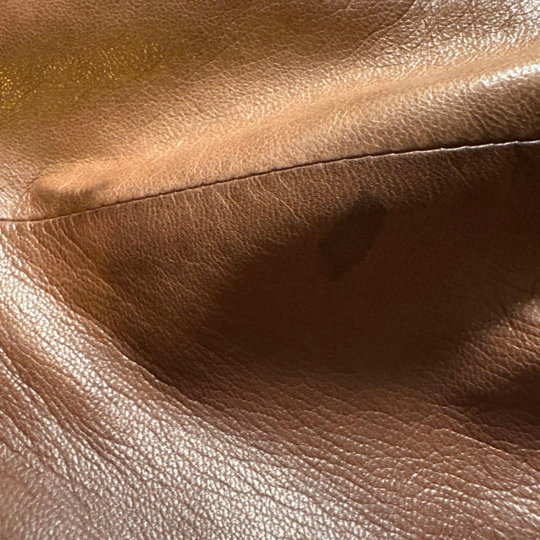 ジャケット・アウター GIORGIO ARMANI leather jacket brown