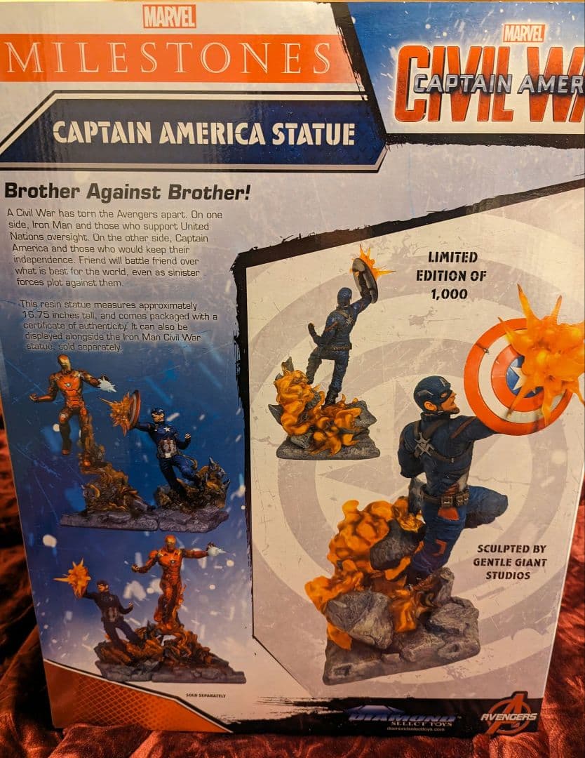 【新品未使用・限定品】キャプテンアメリカ　ダイヤモンドセレクト