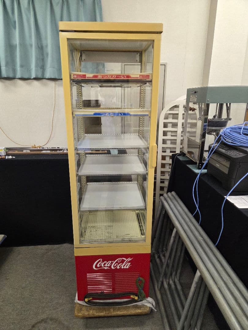 Coca-Cola 冷蔵温蔵ショーケース