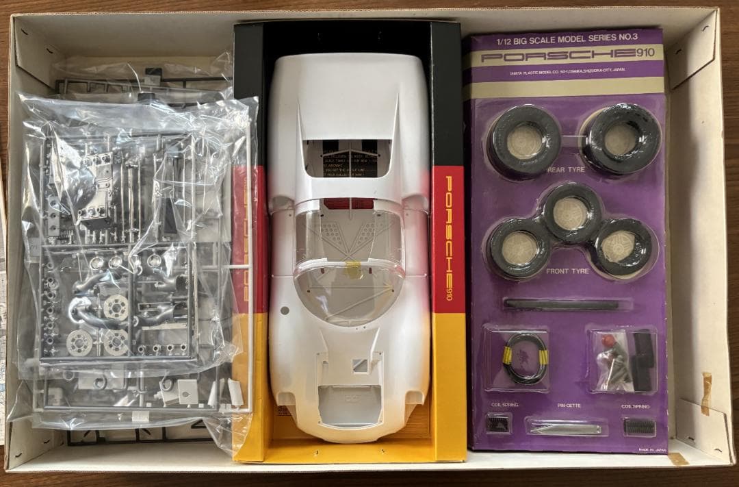 タミヤ ポルシェ910 カレラ10 1/12