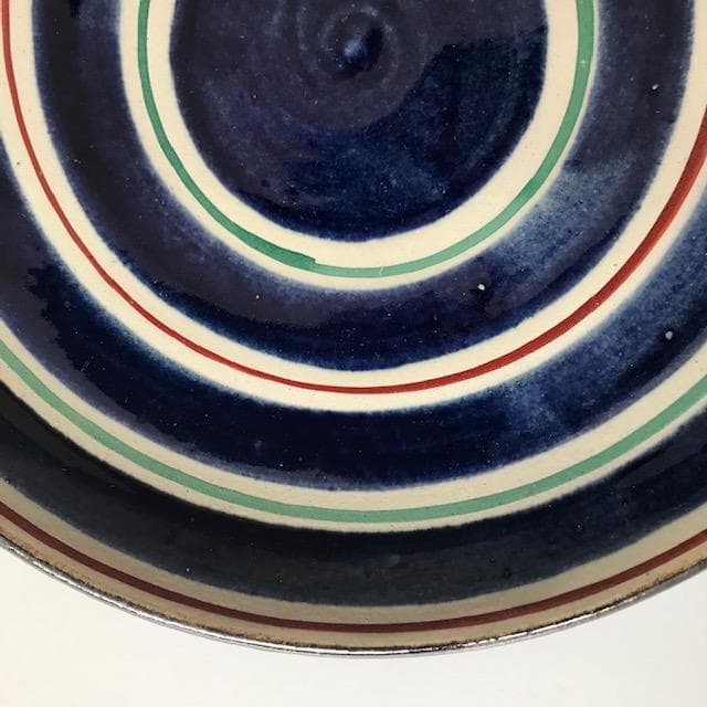 壺屋焼 大皿　島袋常秀