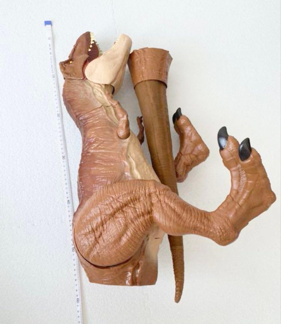 美品　105cm スーパービッグ　ティラノサウルス　マテル社