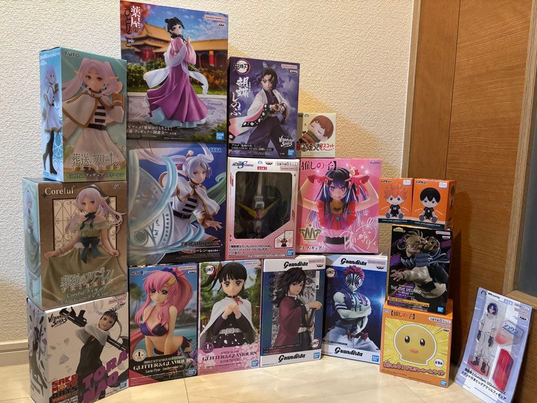 プライズフィギュアセット★鬼滅の刃、葬送のフリーレン、推しの子など★１８点セット