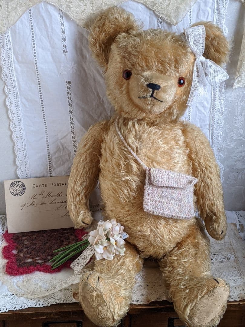 【d】アンティークベア　アンティークテディベア　ドイツ