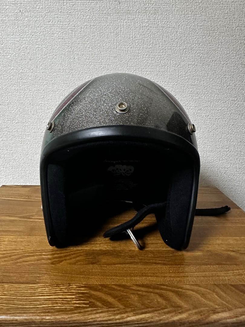 AVENGER ジェットヘルメット ブラック シルバー