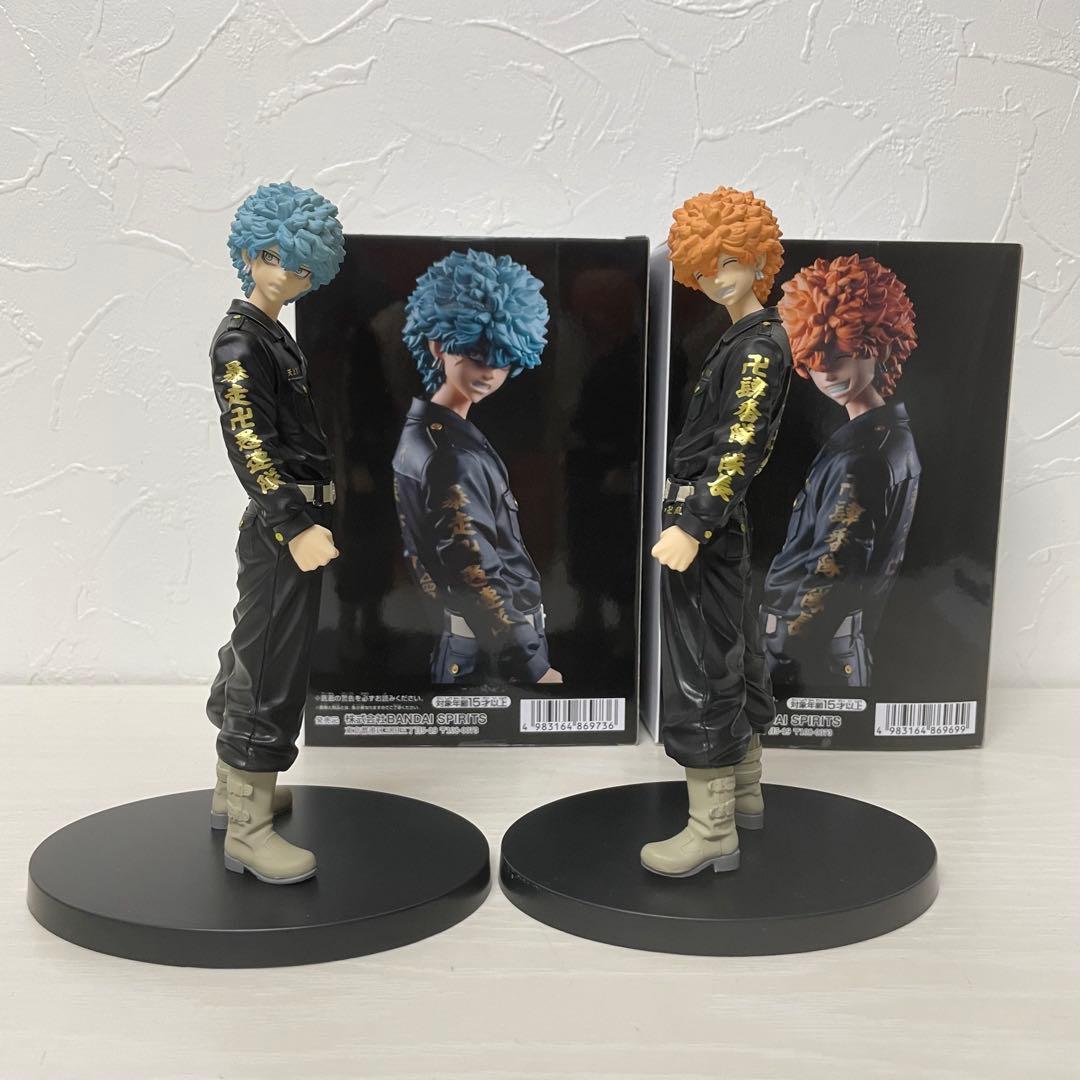 ⚫︎★東京リベンジャーズ　河田兄弟　ソウヤ　ナホヤ　フィギュア（外箱傷有り）