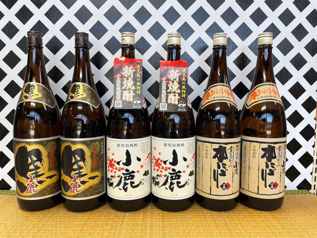 小鹿酒造セット 小鹿黒 小鹿 本にごり 1800ml ６本組 本格焼酎 芋焼酎