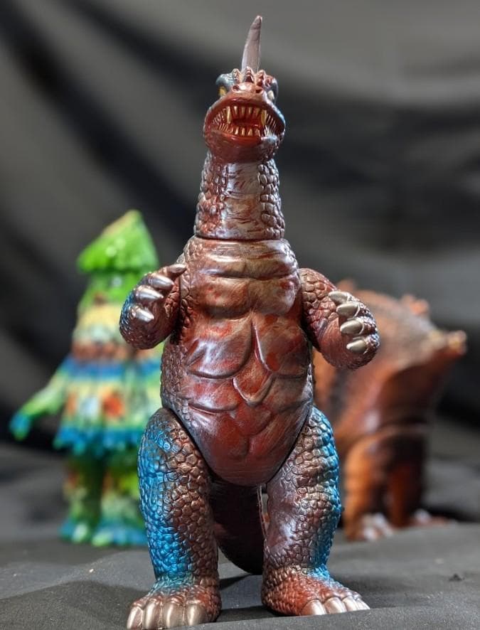 タッコング＆ザザーン＆アーストロン　帰マン怪獣（ブルマァク復刻）ソフビ３体セット