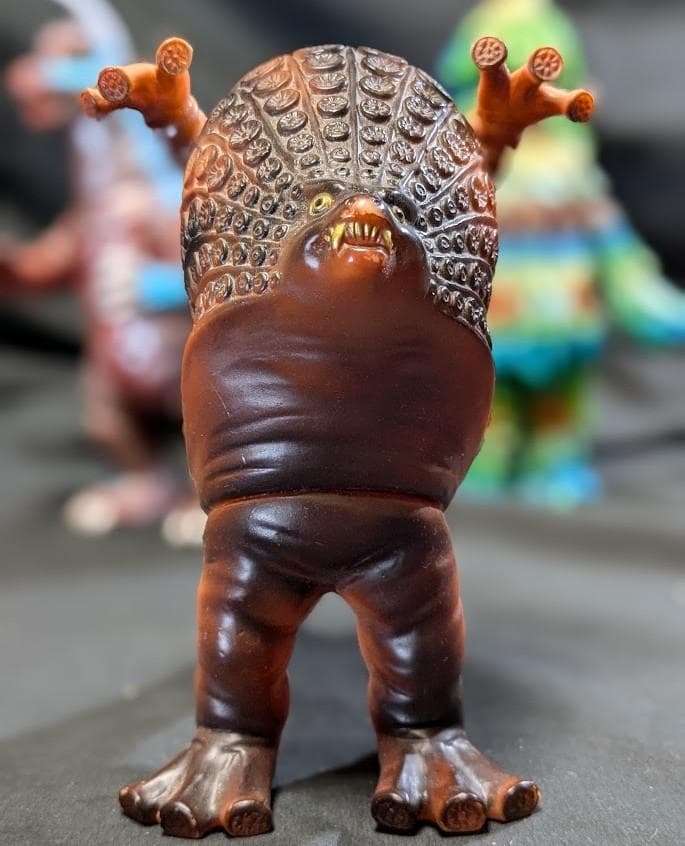 タッコング＆ザザーン＆アーストロン　帰マン怪獣（ブルマァク復刻）ソフビ３体セット