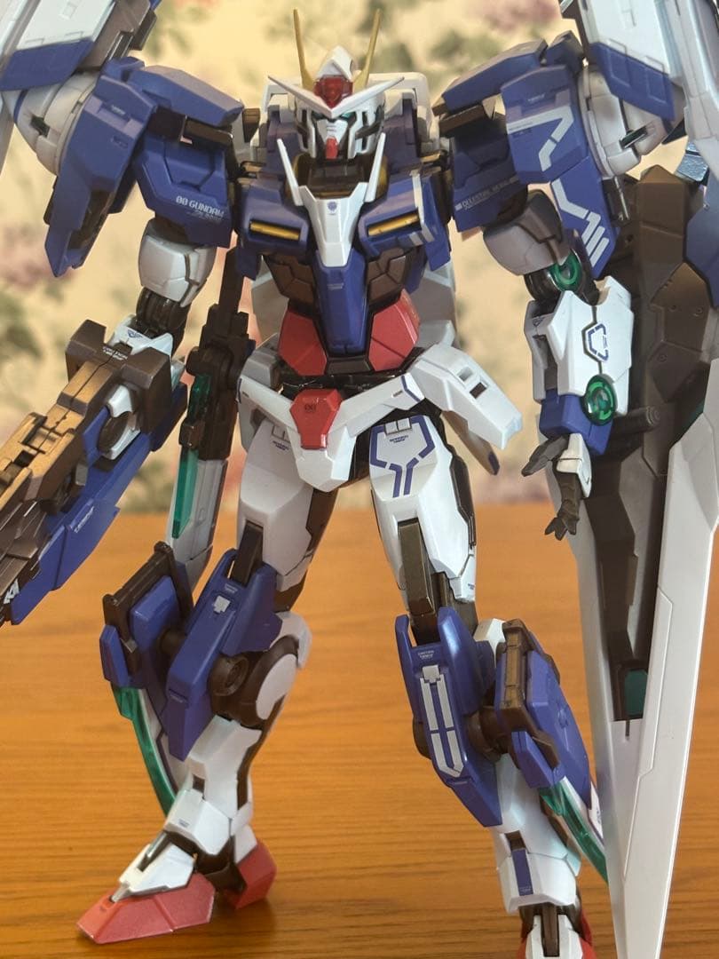 美品 L BUILD ダブルオーガンダム セブンソード (完成品)
