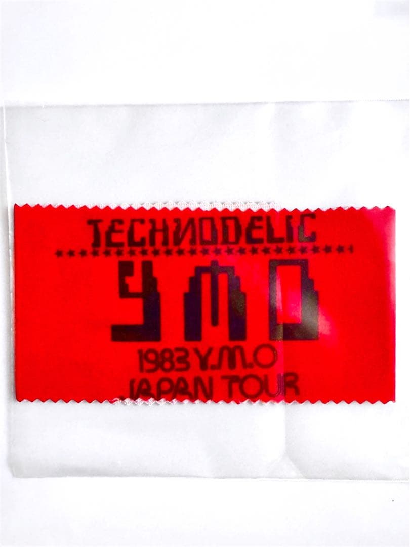YMO ラストライブ 腕章 1983 散開ツアー 未使用希少 坂本龍一 細野晴臣