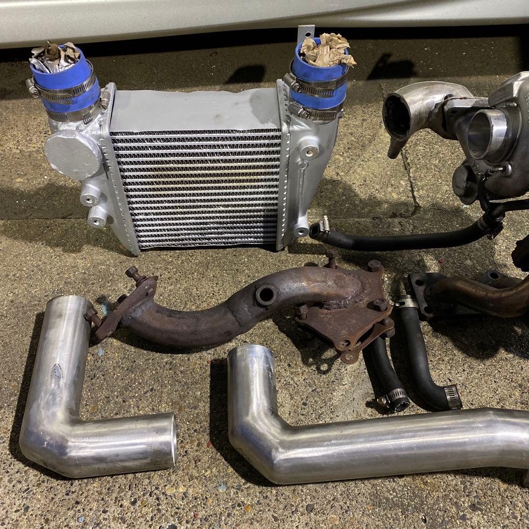 NA6 ロードスター　ボルトオンターボ　セット　タービン　インタークラー
