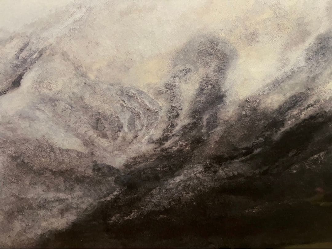 土屋禮一 土屋礼一 雪山 土屋輝男 アート 額縁 インテリア