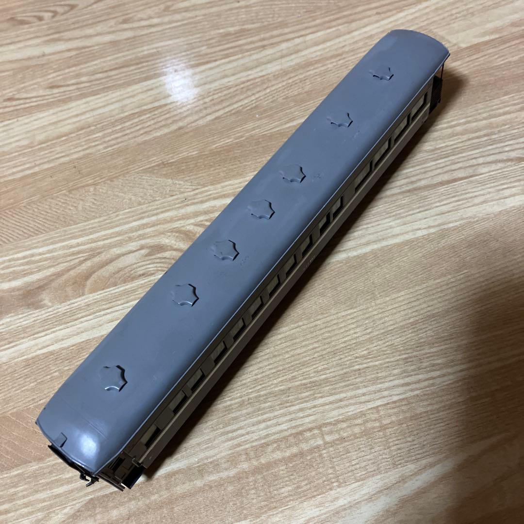 茶色 窓付き 客車 鉄道模型　HOゲージ