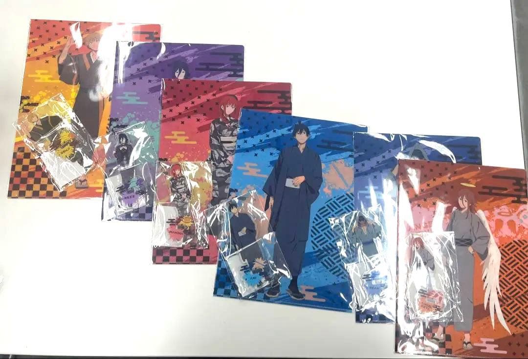 チェンソーマン レゼ篇 お祭り POPUP アクスタ、クリアファイル　コンプ