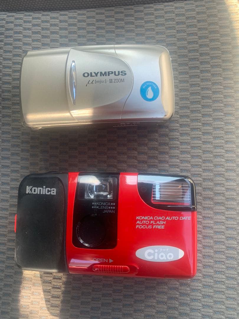 Olympus μ[mju:]-II Zoom & Konica Ciaoセット