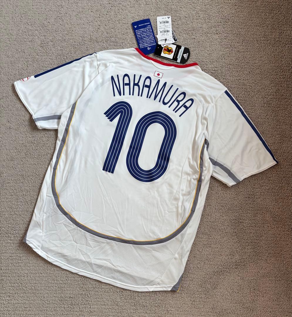 新品　サッカー 日本代表 中村俊輔 ユニフォーム adidas アディダス