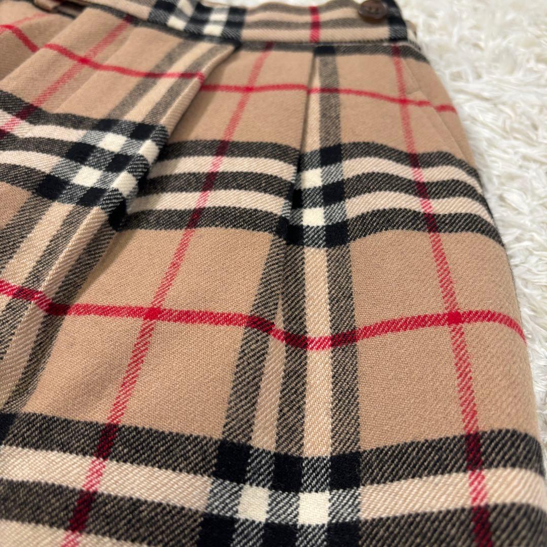 バーバリーズ　希少デザイン　ノバチェック　ビンテージ　ウール　パンツ　3点