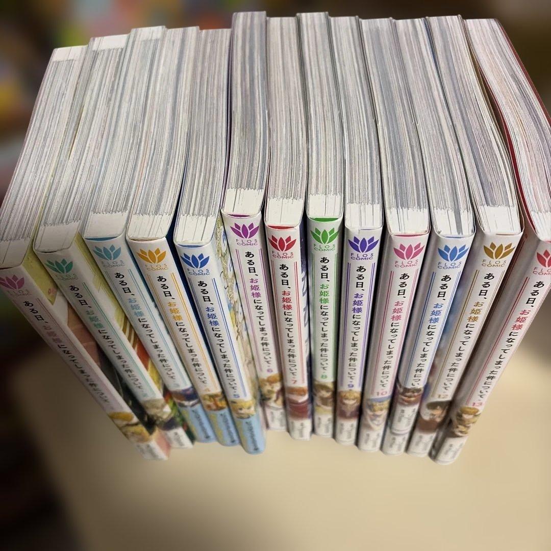 ある日お姫様になってしまった件について　全13巻