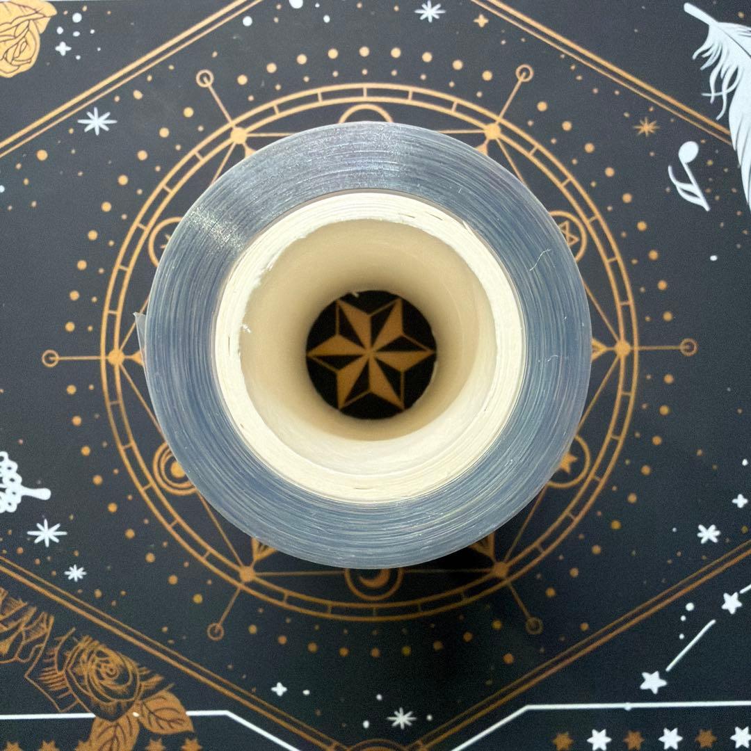 【8955】海外　マステ　中古巻　貝殻光マスキングテープ　背景系