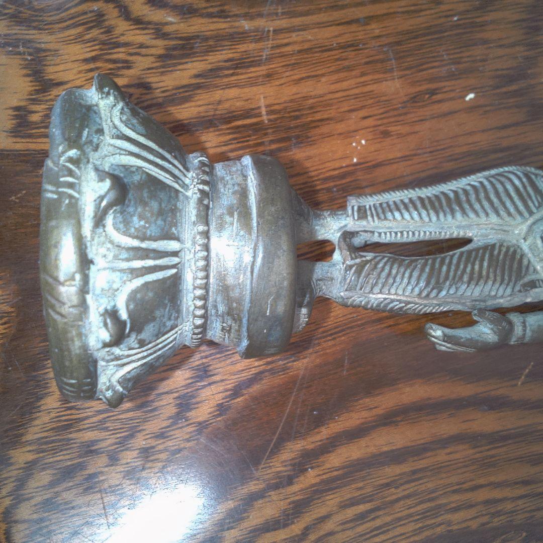 青銅製 ヒンドゥー神像 仏像 骨董 中国美術？