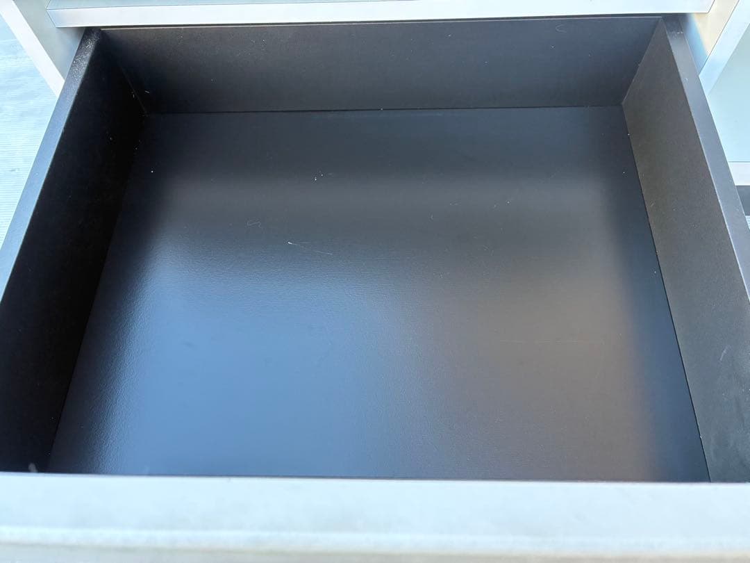 ✳️【美品中古】大理石調TVボード ⚫︎TV台 1年程使用⚫︎引き出し左右2つ