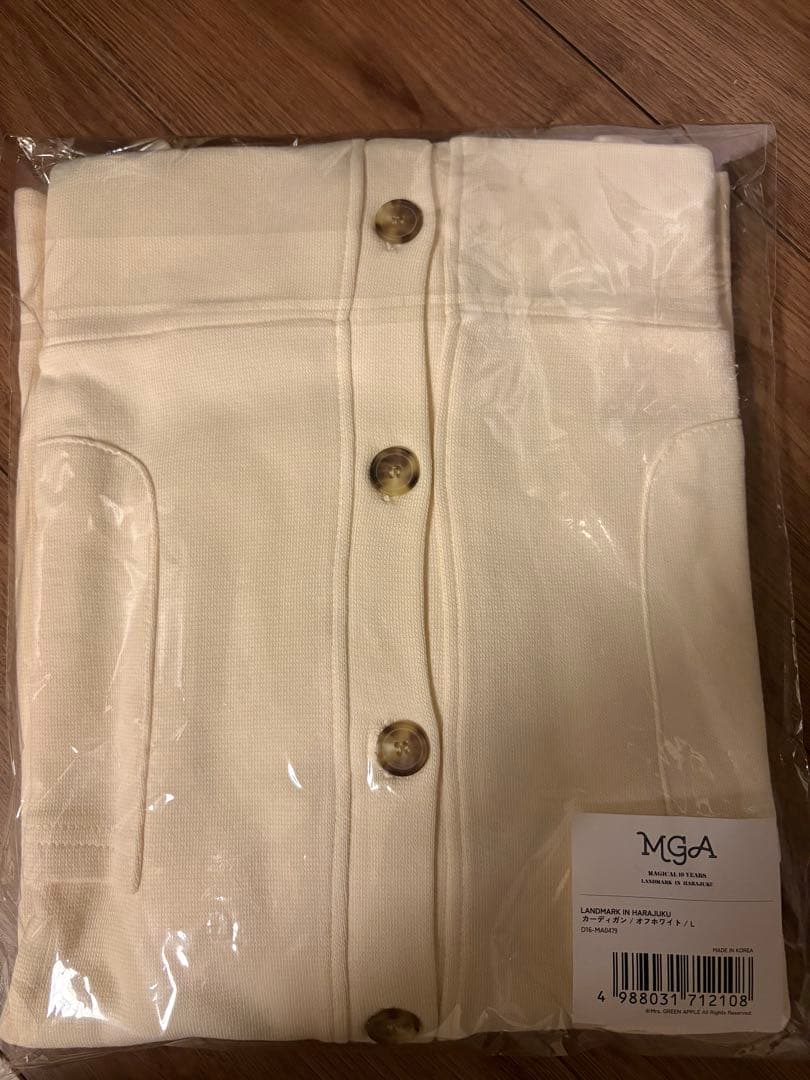 LANDMARK IN HARAJUKU カーディガン / オフホワイト L