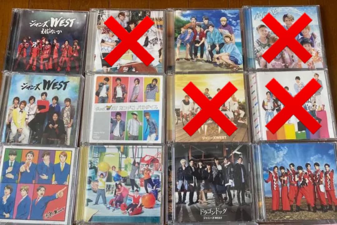 ジャニーズWEST CD・ライブDVD  (まとめ売り)