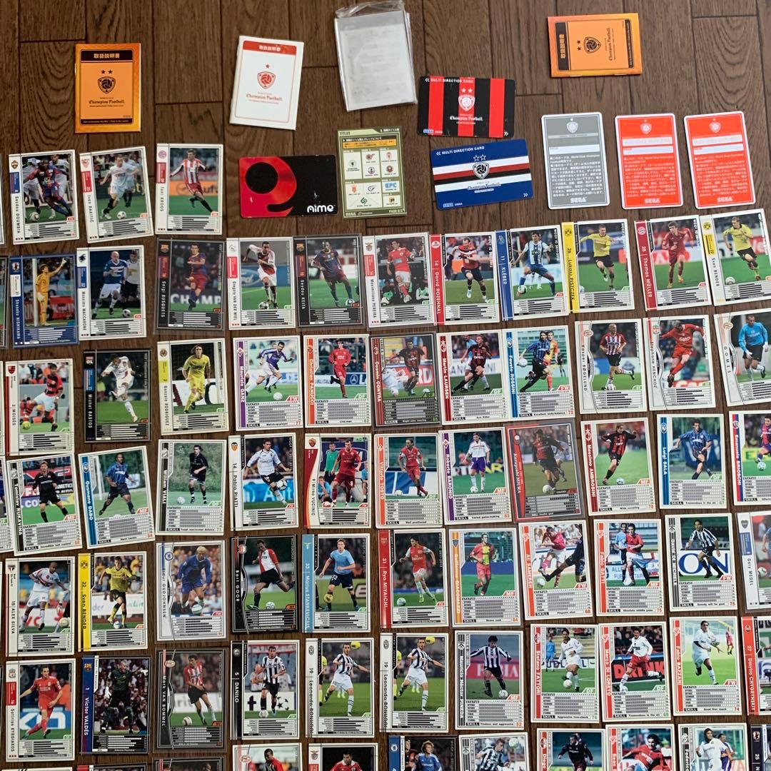 サッカー　カード　ワールドクラブ　チャンピオンフットボール　SEGA 427枚