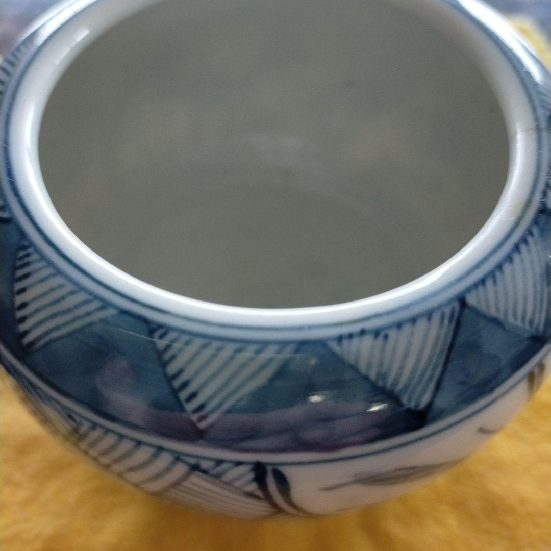 大明成化年製　染付　アンティーク