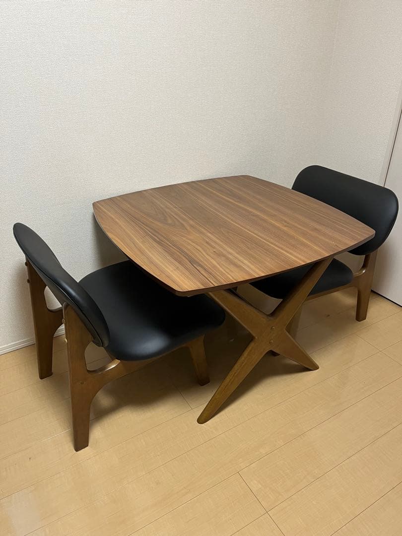 《値下げ》ニトリ リビングダイニングテーブル リラックスワイド 90WN-MBR