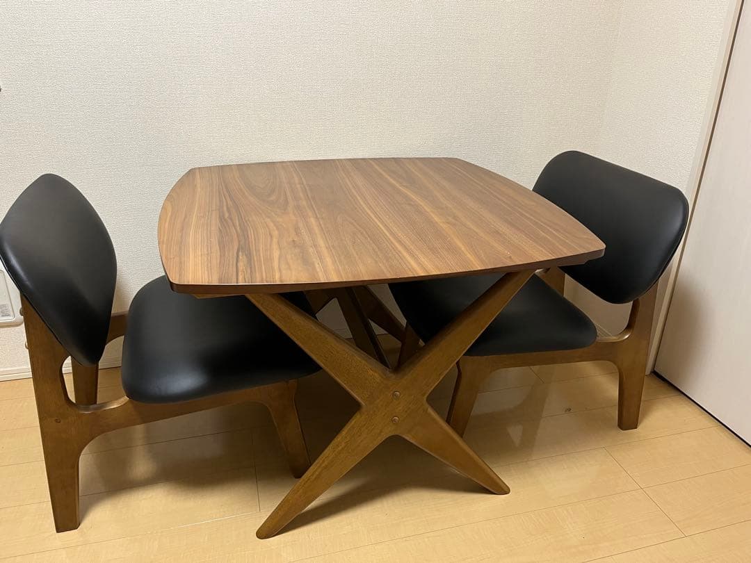 《値下げ》ニトリ リビングダイニングテーブル リラックスワイド 90WN-MBR