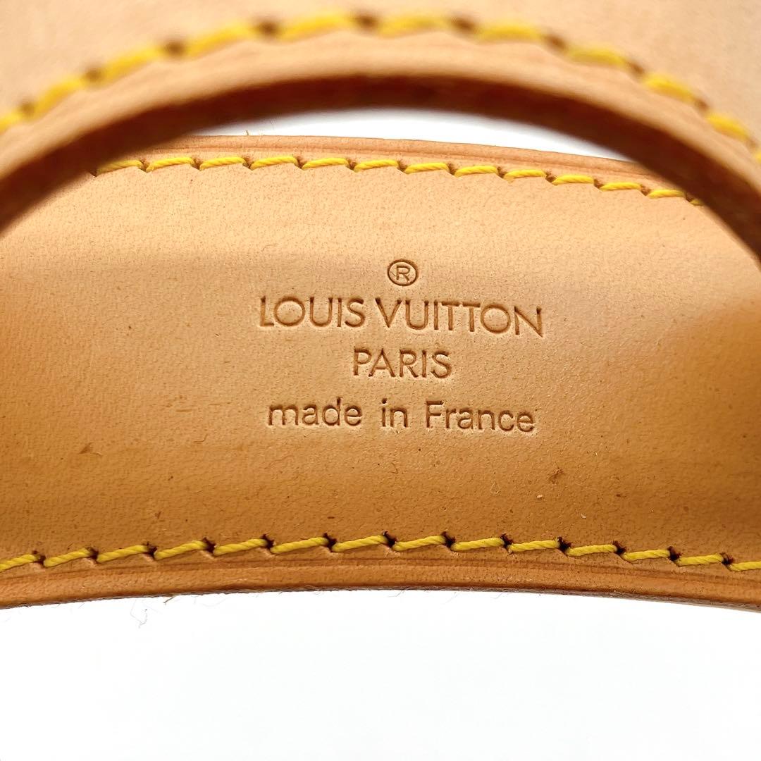 美品【LOUIS VUITTON】ショルダーストラップ　ヌメ革　ベージュ
