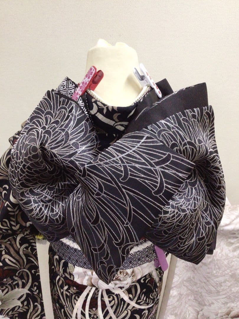 【157~170センチぐらいの方が適応サイズ】振袖フルセット玉城ティナK-967