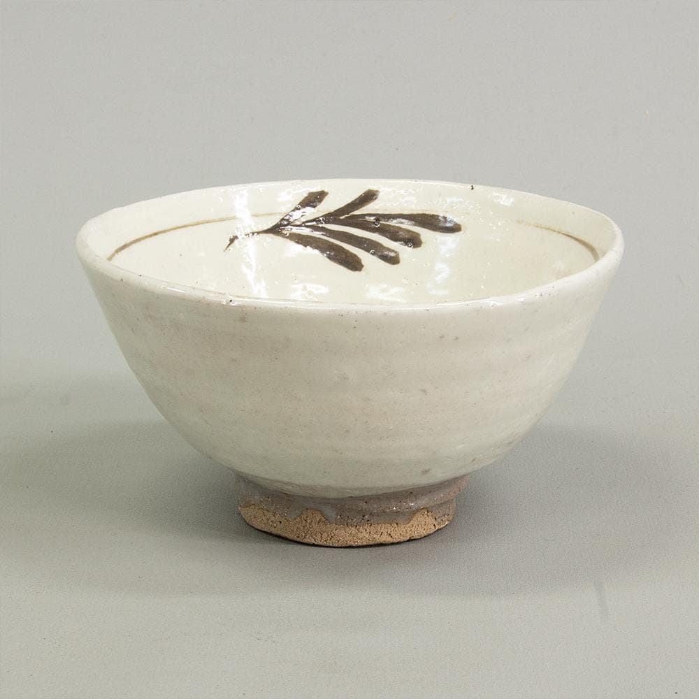 加藤錦雄　茶碗　赤津焼「絵高麗」共箱　栞付き　茶道具　抹茶碗