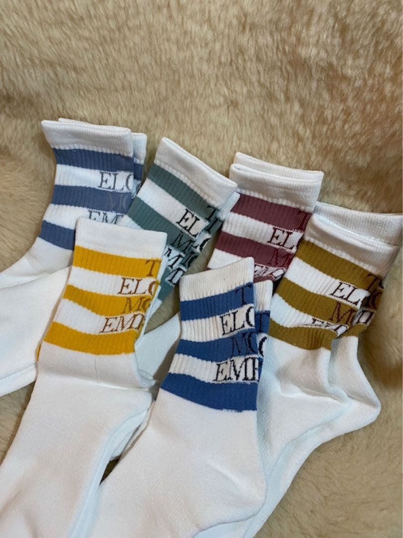 レッグウェア MY LOADS ARE LIGHT ALWAYTH TEXT \