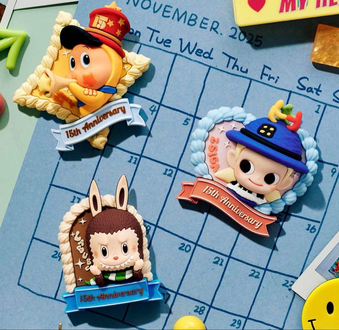 ☆新品未開封☆POPMART 15th Anniversary マグネット