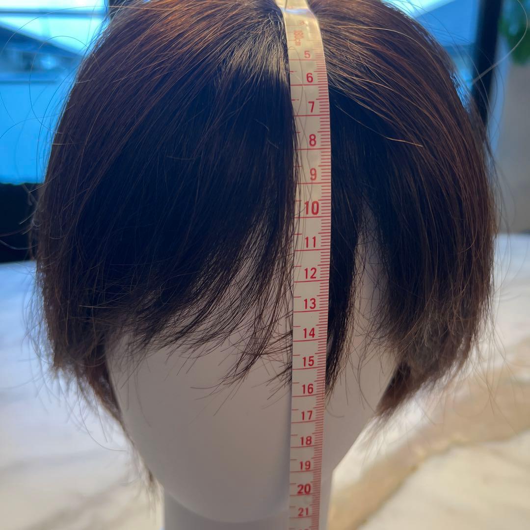 mi ワンステップ　ウィッグ　医療用人毛100% Sサイズ