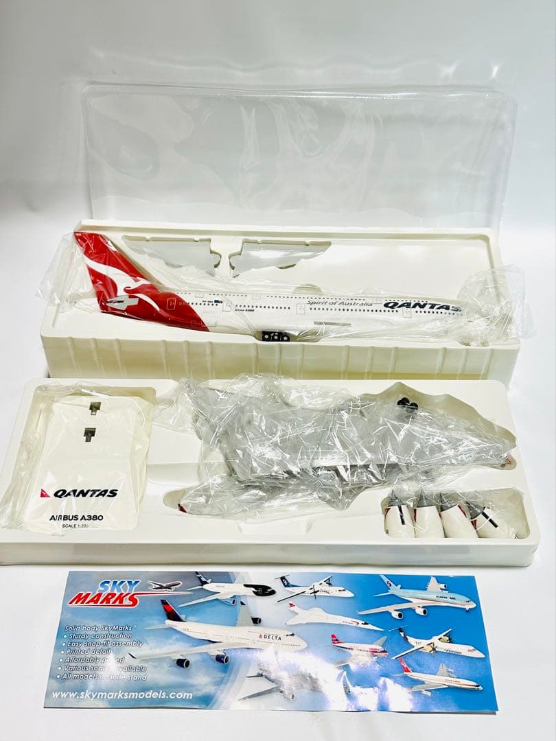 SKYMARKS 1/200 A380 QANTAS カンタス航空