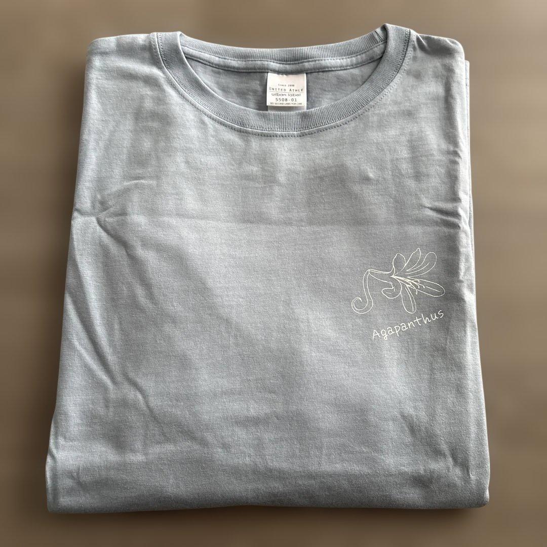 『ユイカ』ライブTシャツ ブルー （1st LIVE「Agapanthus」）