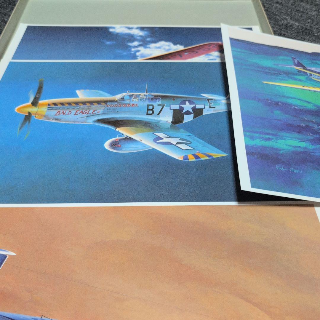 小池繁夫　世界名機画集　WITE THE AIR