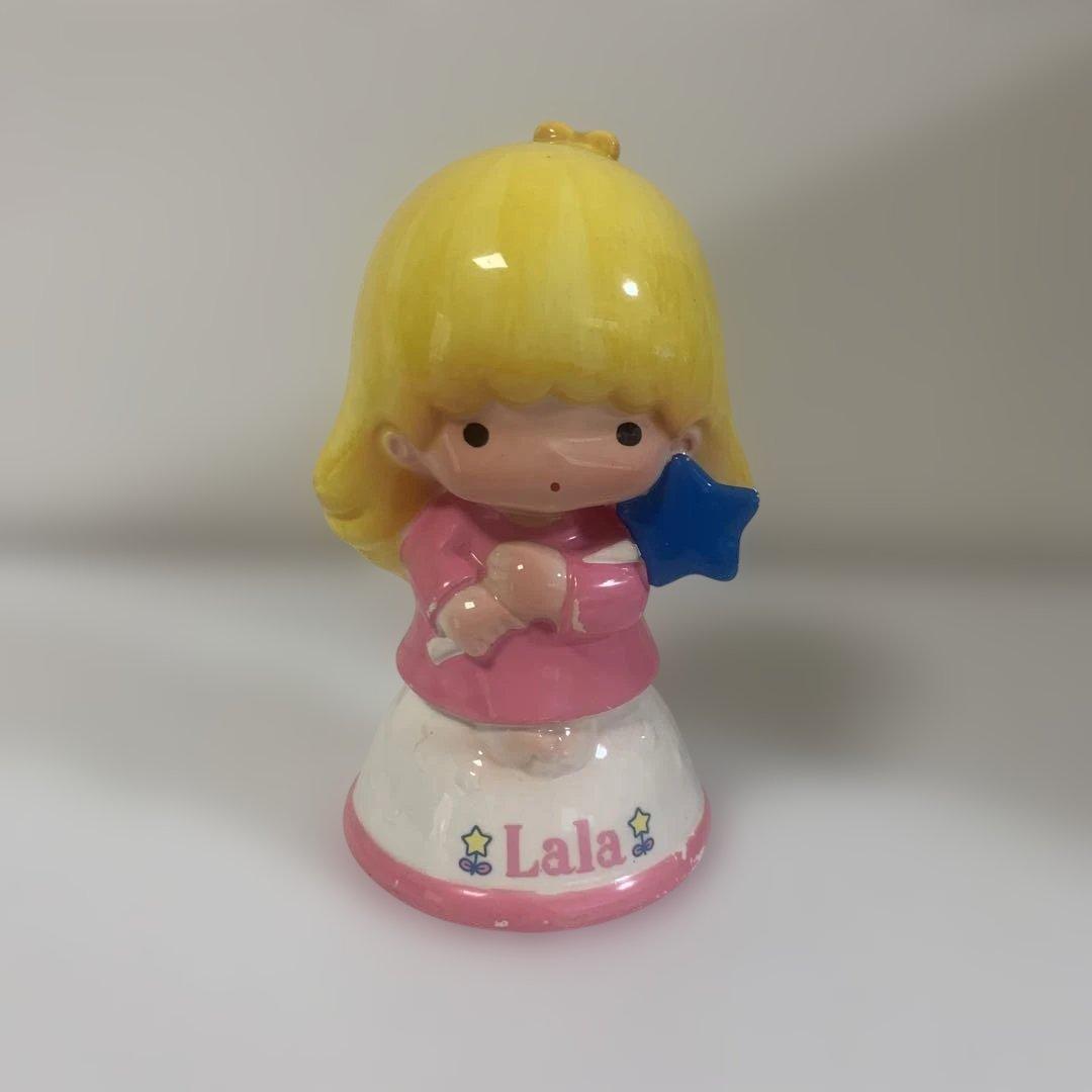 サンリオ　キキララのLalaの貯金箱　陶器　レア