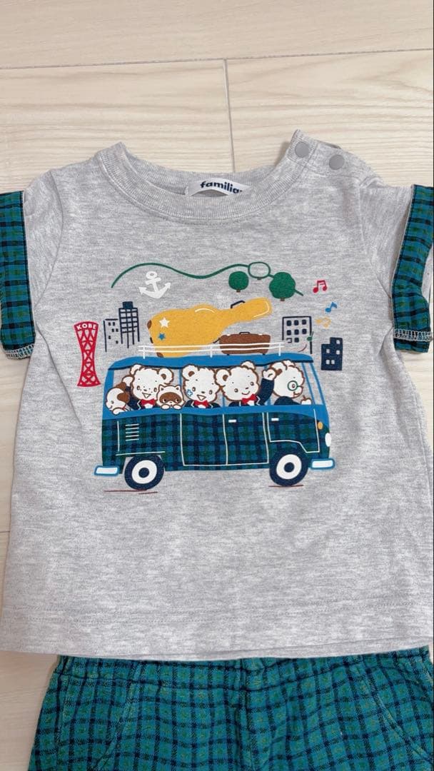 ファミリア 夏の5点セット 80 半袖・半ズボン