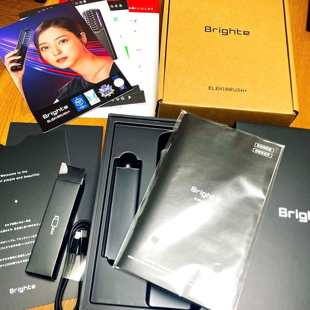 公式 4月購入品【ブライト エレキブラシ プラス】ELEKI BRUSH+ 美品