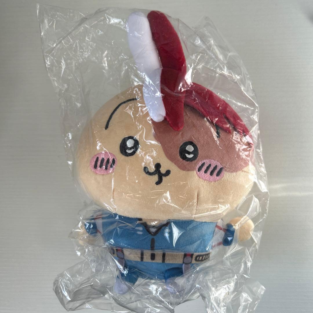 僕のヒーローアカデミア×ちいかわ ぬいぐるみS 轟焦凍×うさぎ