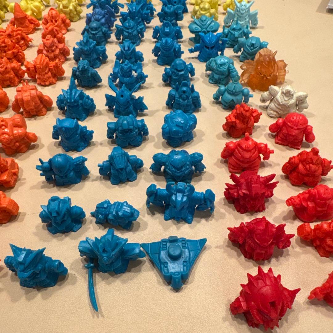 【当時物】ガン消し　まとめセット約140体 と　不揃いパーツたくさん