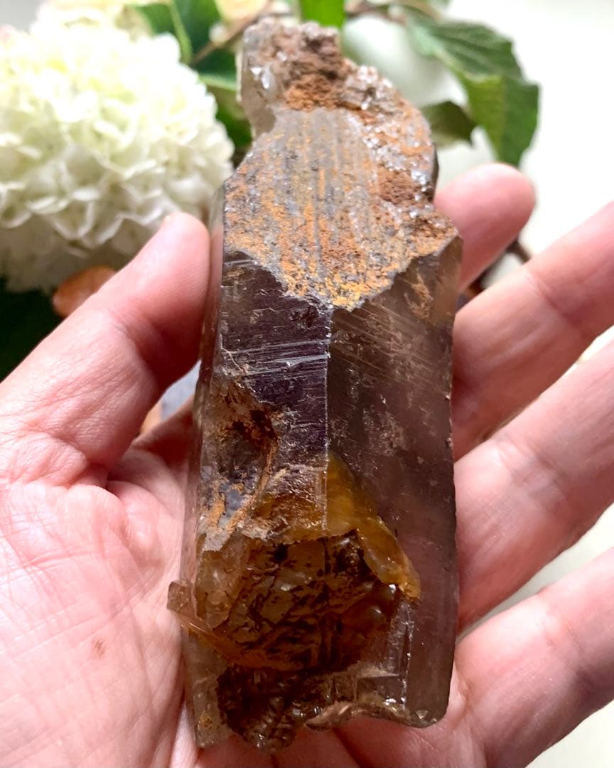 神秘的なアフガニスタンの煙水晶/高品質巨大結晶