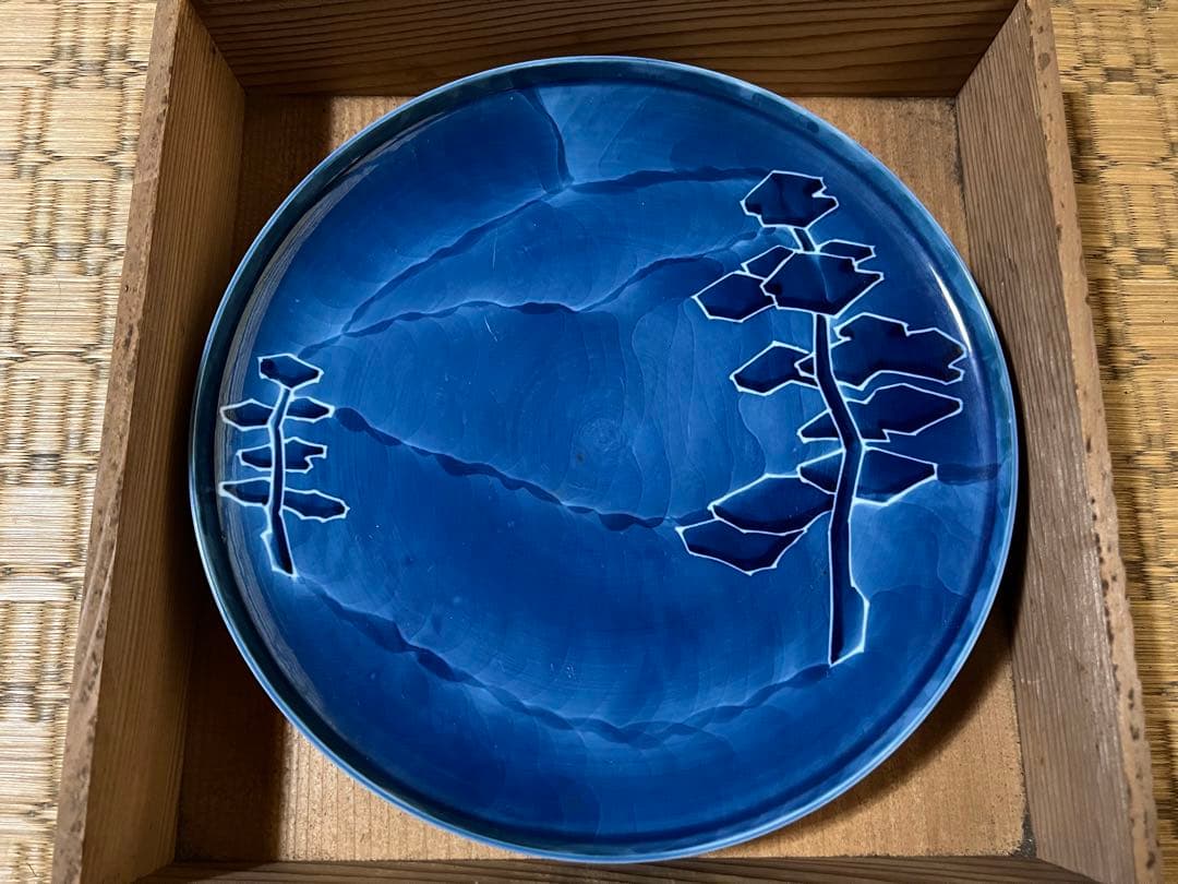 【O-768】源右衛門 皿 有田焼 古伊万里