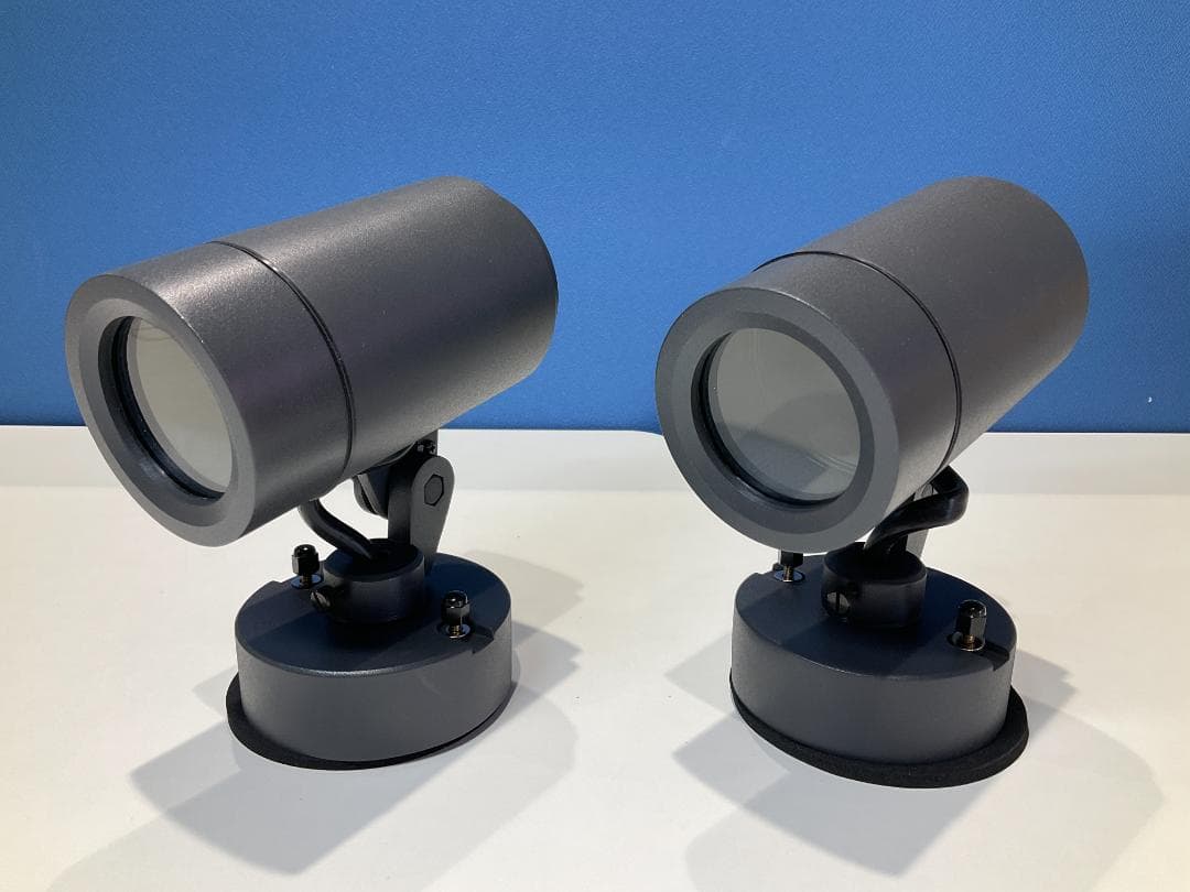 遠藤照明　「ERS4013H」アウトドアスポットライトダークグレー２個セット